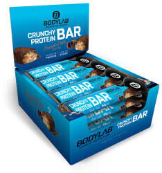 Bodylab Crunchy Protein Bar 12x64g Schokolade-Nuss