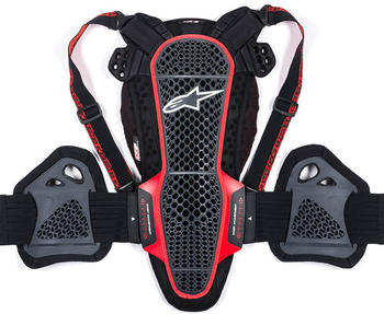 Alpinestars R&uuml;ckenprotektor Nucleon KR-3 - Grau/ Schwarz/ Rot