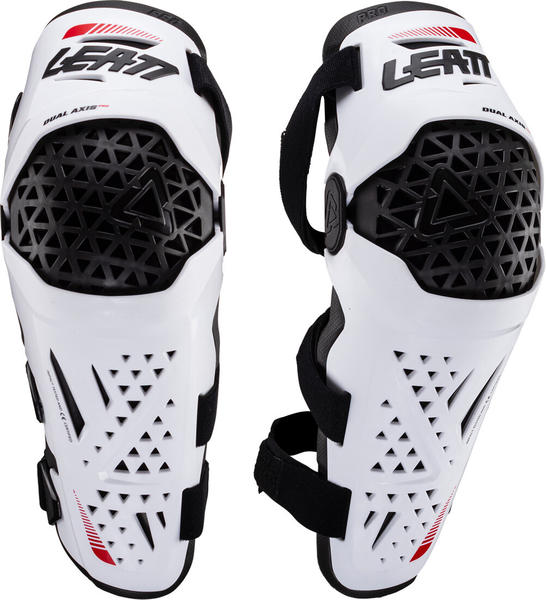 Leatt Knee & Shin Guard Dual Axis Pro white