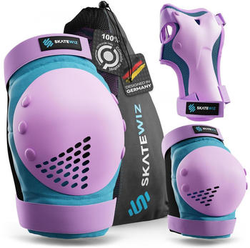 Skatewiz Smash Schonerset blau-violett