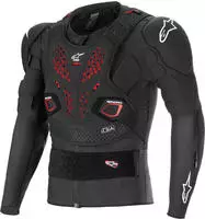 Alpinestars Bionic Pro V3 Plasma Protektorenjacke, schwarz-rot, Gr&ouml;&szlig;e S f&uuml;r
