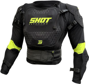Shot Optimal 2.0 Kinder Protektorenjacke schwarz/gelb