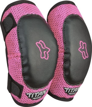 Fox Pee Wee Titan Kinder Motocross Ellenbogenprotektoren pink