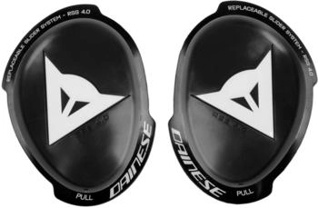 Dainese RSS 4.0 HDC Knieschleifer schwarz-weiss