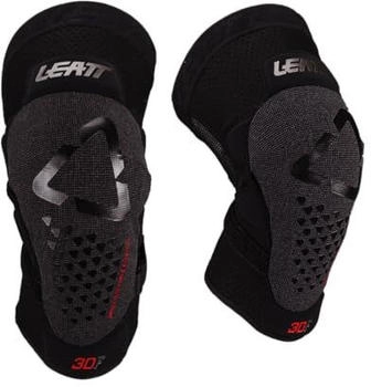 Leatt 3DF 5.0 Evo FastFit Knieprotektoren schwarz