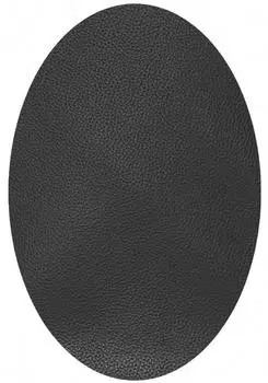 Held Patch Lederabdeckung mit Klett schwarz (005202-00-1-L)
