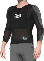 100% Tarka Long Sleeve - Protektor Shirt - Schwarz - S