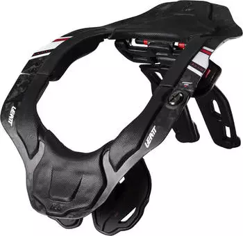 Leatt 6.5 Carbon V26 Nackenstütze schwarz/weiß