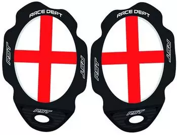 RST Flag Series Knieschleifer weiss-rot