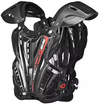EVS Sports Vex Roost Kinder Brustpanzer schwarz