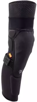 Fox Racing Launch unisex knee and shin guards, size L, black (D3O)