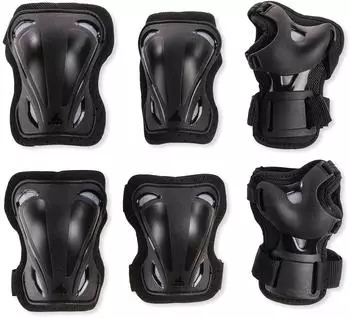 Rollerblade Skate Gear 3 set adult unisex protection size XL black