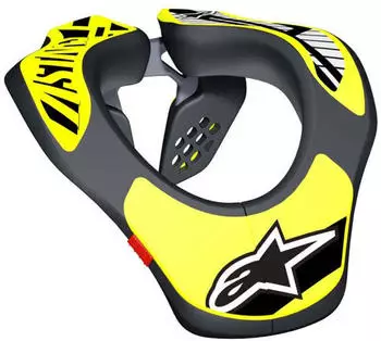 Alpinestars Kids Nackenschutz YNS Fluo - Schwarz/ Gelb