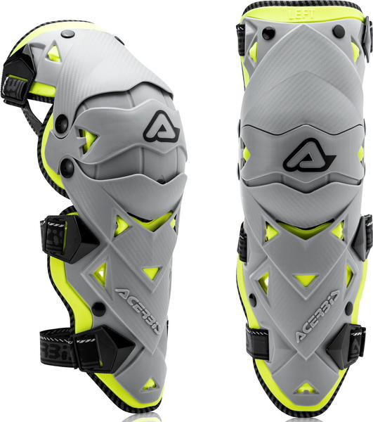 Acerbis Knee Protector Impact Evo 3 Grey/Yellow
