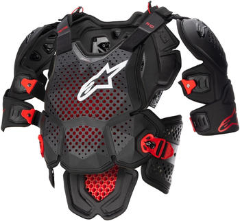 Alpinestars A-10 V2 Vest Anthrazit/Schwarz/Rot