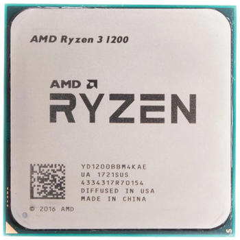 AMD Ryzen 3 1200 Tray (Socket AM4, 14nm, YD1200BBM4KAF)