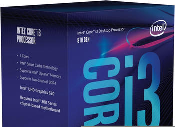 Intel Core i3-8100 Box (Sockel 1151, 14nm, BX80684I38100)