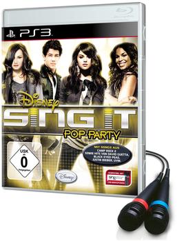 Disney Sing it: Pop Party Bundle + 2 Mikrofone (PS3)