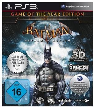 Eidos Batman: Arkham Asylum - Game of the Year Edition (PS3)
