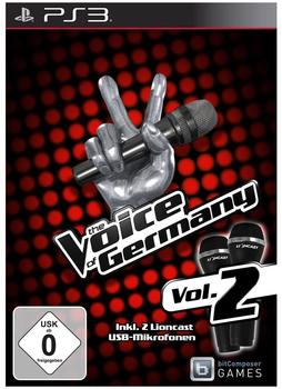 bitComposer Games The Voice of Germany Vol. 2 + 2 Mikrofone (PS3)