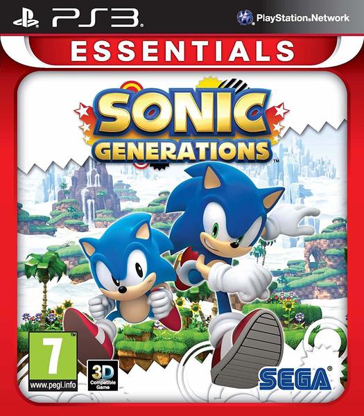 Sony Sonic Generations (Essentials) (PEGI) (PS3)