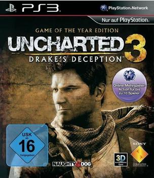 Uncharted 3: Drake's Deception - Game of the Year Edition (PS3)