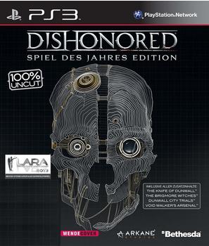 Bethesda Dishonored: Die Maske des Zorns - Game of the Year Edition (PEGI) (PS3)