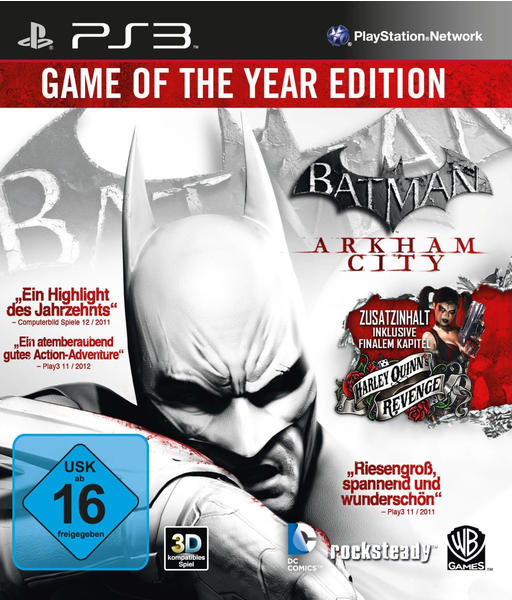 Batman: Arkham City - Game of the Year Edition (PS3)