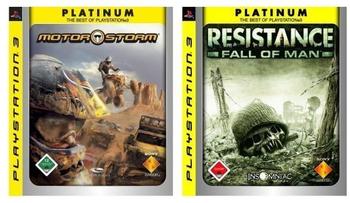 Double Pack Platinum MotorStorm & Resistance (PS3)