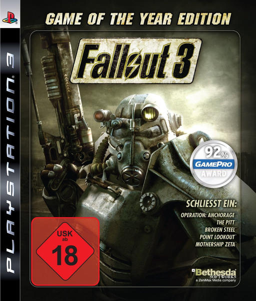 Bethesda Fallout 3: Game Of The Year Edition (PS3)