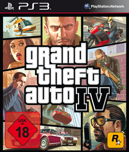 Rockstar Games Grand Theft Auto IV (Platinum) (PEGI) (PS3)