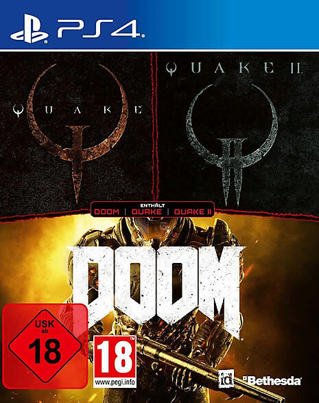id Action Pack Vol. 4: Quake + Quake II + Doom (PS4)