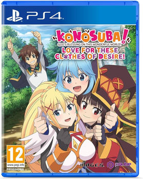 Konosuba! God's Blessing on this wonderful World! Love For These Clothes Of Desire! (PS4)