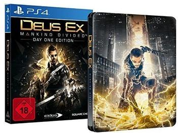 Square Enix PS4 Deus Ex Mankind Divided (Day One Steel-Edition) [PlayStation 4]