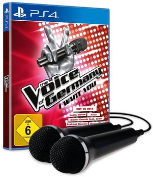 The Voice of Germany: i want you + 2 Mikrofone (PS4)