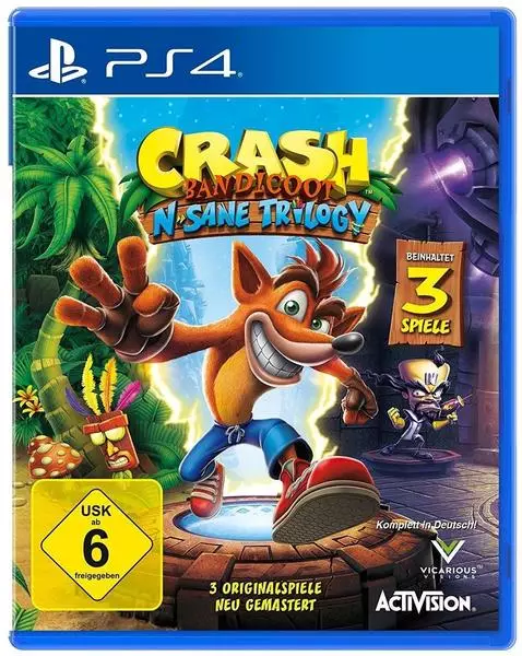 Crash Bandicoot: N. Sane Trilogy (Switch)