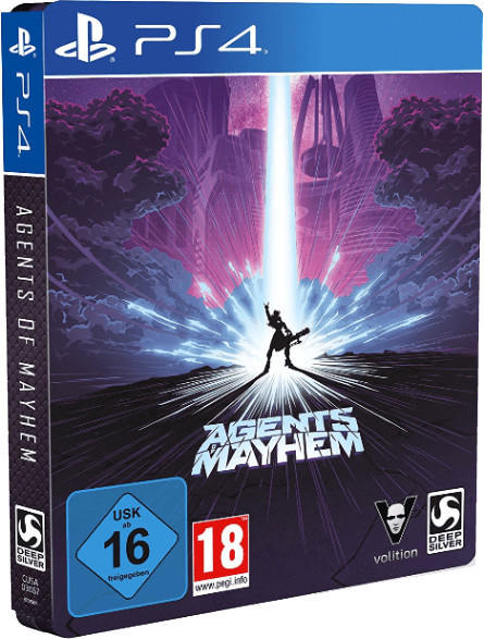 Agents of Mayhem: Steelbook Edition (PS4)