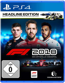 Codemasters F1 2018: Headline Edition (PS4)