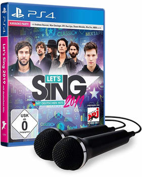 Koch Media Let's Sing 2019 mit Deutschen Hits + 2 Mikrofone (PS4)