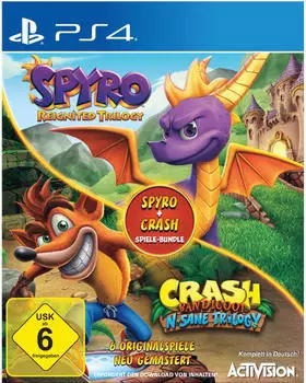 Activision Blizzard Spyro: Reignited Trilogy + Crash Bandicoot: N-Sane Trilogy (PS4)