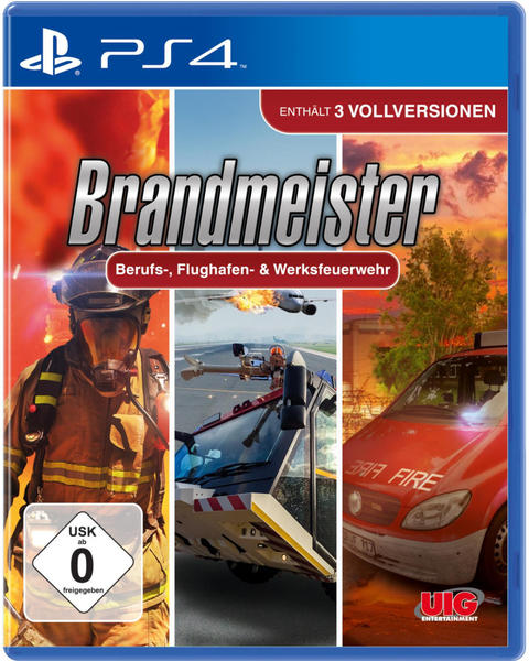 Brandmeister: Berufs-, Flughafen- & Werksfeuerwehr (PS4)