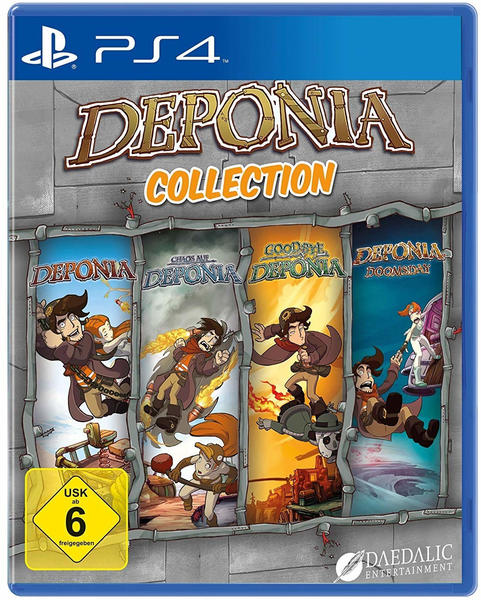 Daedalic Entertainment Deponia: Collection (PS4)