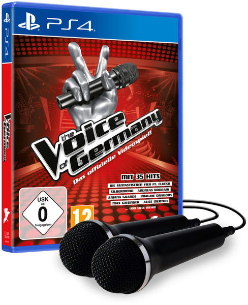 Deep Silver The Voice of Germany + 2 Mikrofone (PS4)