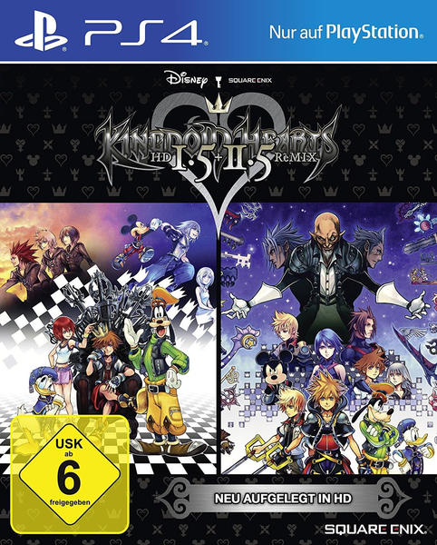 Square Enix Kingdom Hearts HD 1.5 + 2.5 ReMix - Sony PlayStation 4 - RPG - PEGI 12