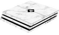 software pyramide PS4 Pro Skin white marble