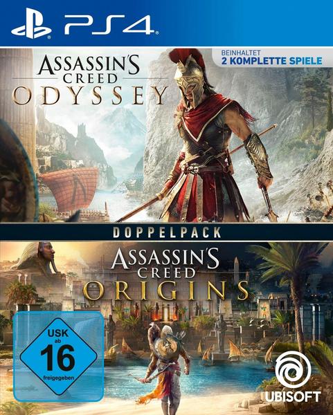 Assassin's Creed: Odyssey + Origins - Doppelpack (PS4)