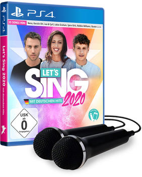 Koch Media Let's Sing 2020 mit Deutschen Hits + 2 Mikrofone (PS4)