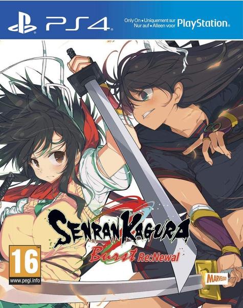 PQube Senran Kagura Burst Re:Newal (PEGI) (PS4)