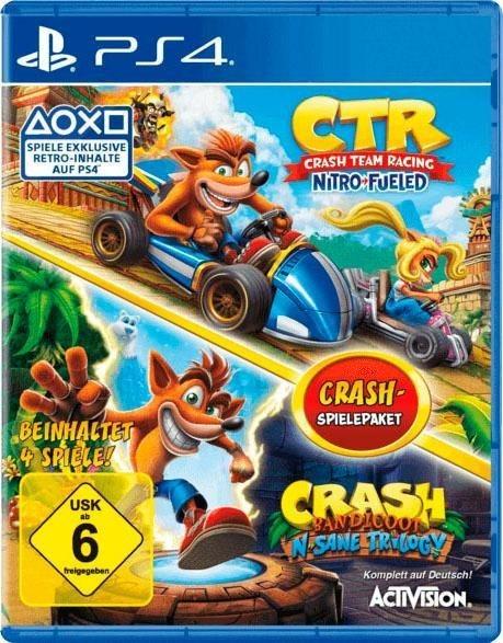 Crash Team Racing: Nitro Fueled + Crash Bandicoot: N. Sane Trilogy (PS4)