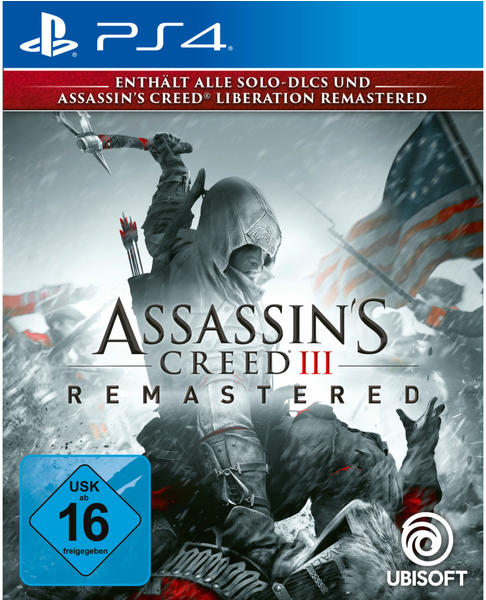 UbiSoft Assassins Creed 3 Remastered PlayStation 4